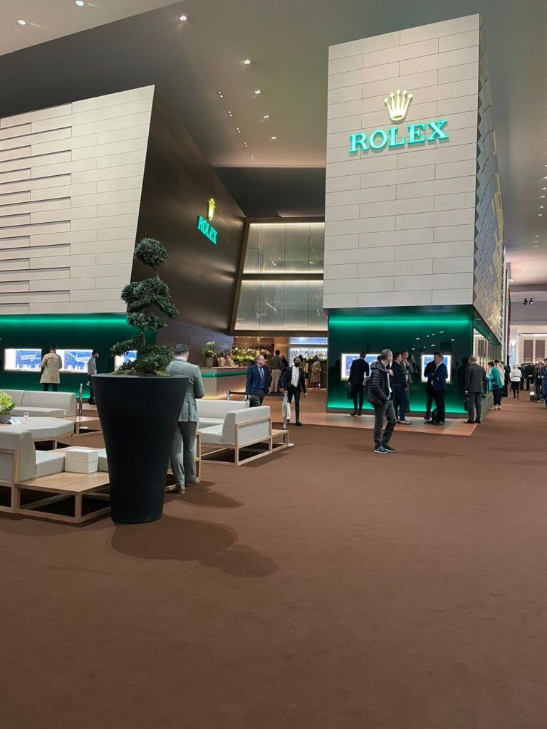 First Look - Rolex Booth & the all new Air King at Watches & Wonders 2022