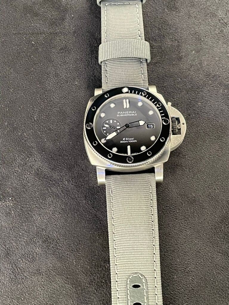 Caught Live: The New Panerai Submersible QuarantaQuattro eSteel Models
