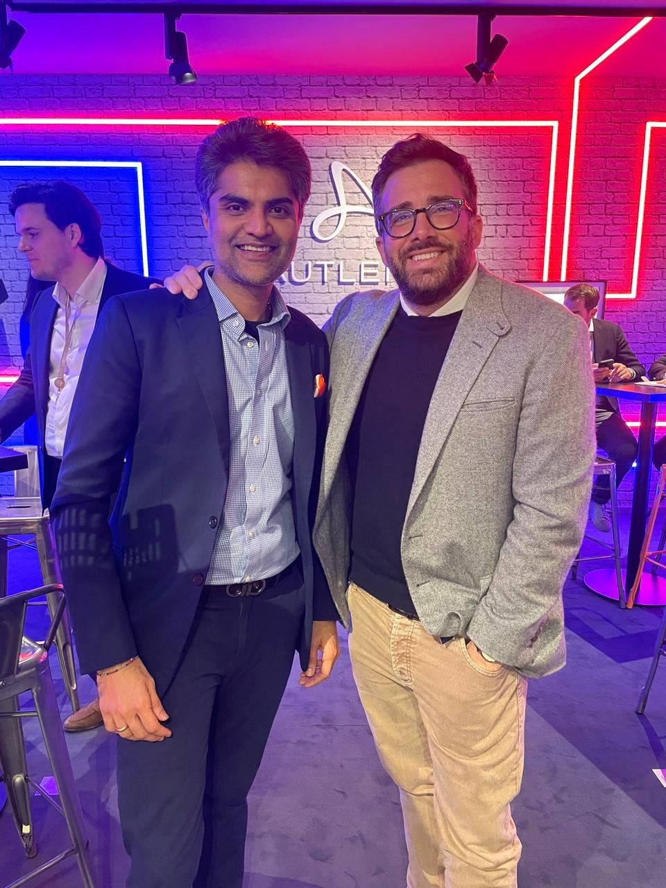 Our Co-founder, Punit Mehta with Ben Clymer, CEO of Hodinkee