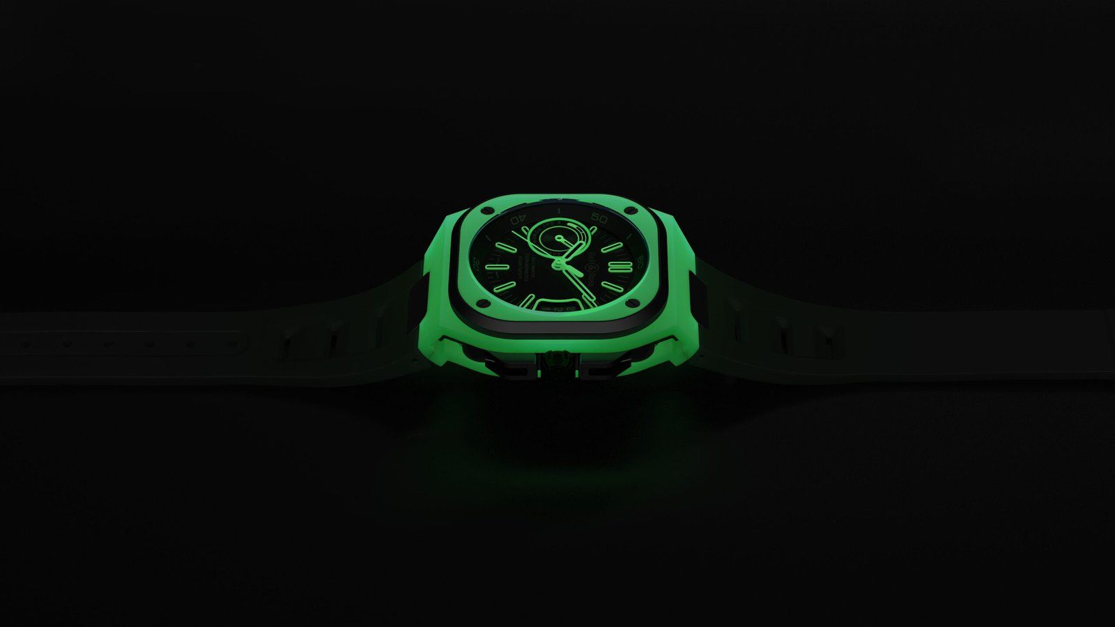 Dubai Watch Week 2023: The Dark Knight Rises With The Bell &amp; Ross BR-X5 Green LUM