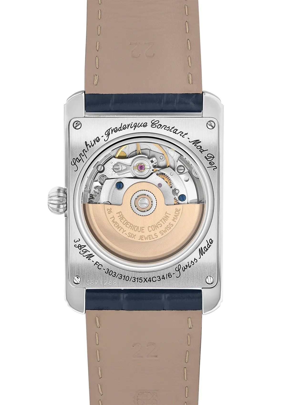 Frederique Constant Makes Our Hearts Skip a Beat With Its Classics Carree Heart Beat Automatic Timepiece