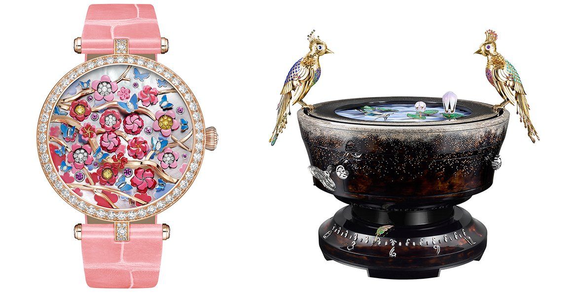 Eric de Rocquigny, International Operations & Métiers Director Van Cleef & Arpels, winner of the Innovation and mechanical clock 2022 category for the Lady Arpels Heures Florales Cerisier watch and the Fontaine Aux Oiseaux automaton.