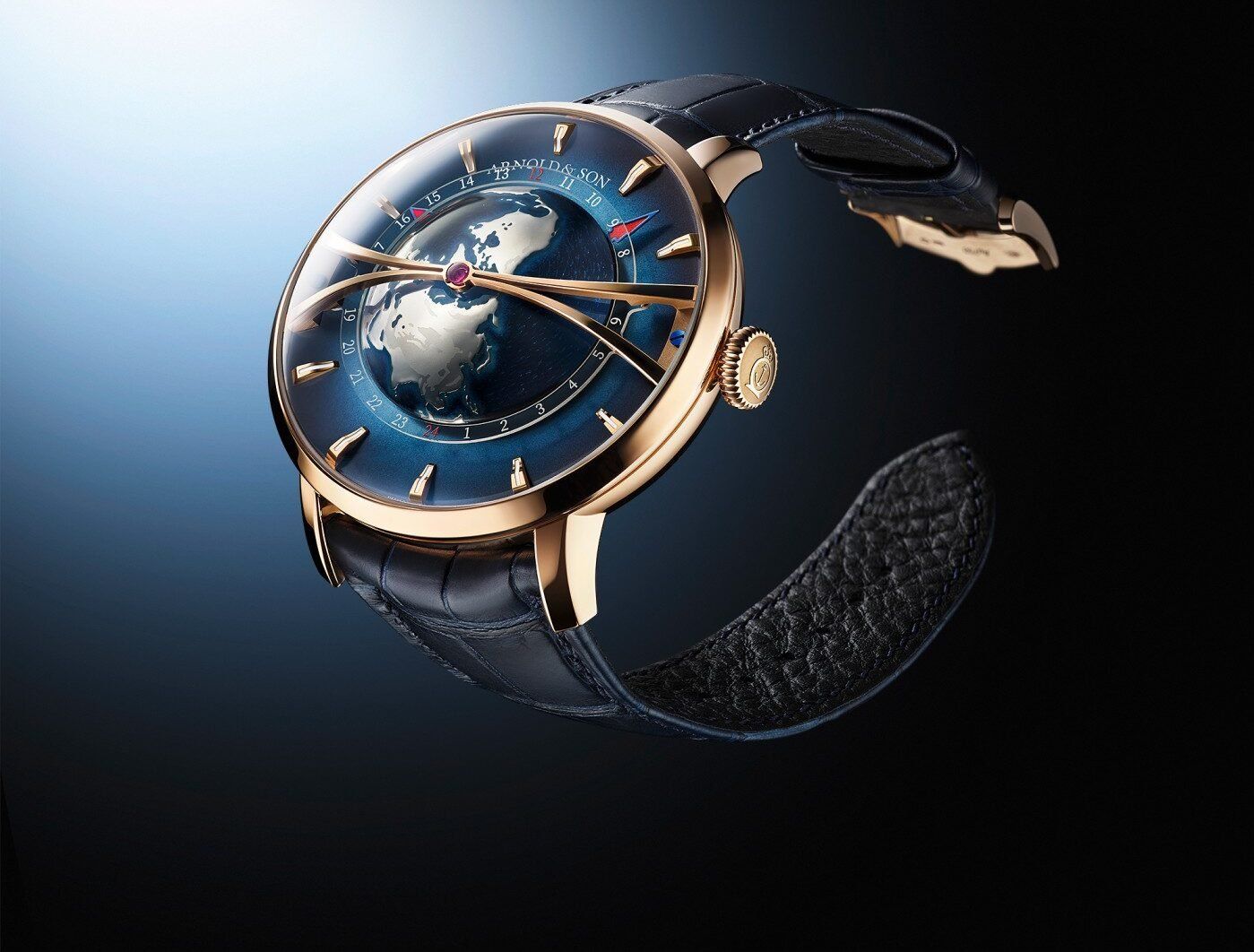 Globetrotter Gold by Arnold & Son