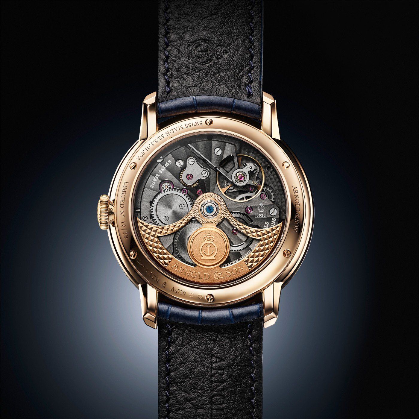 Globetrotter Gold by Arnold & Son