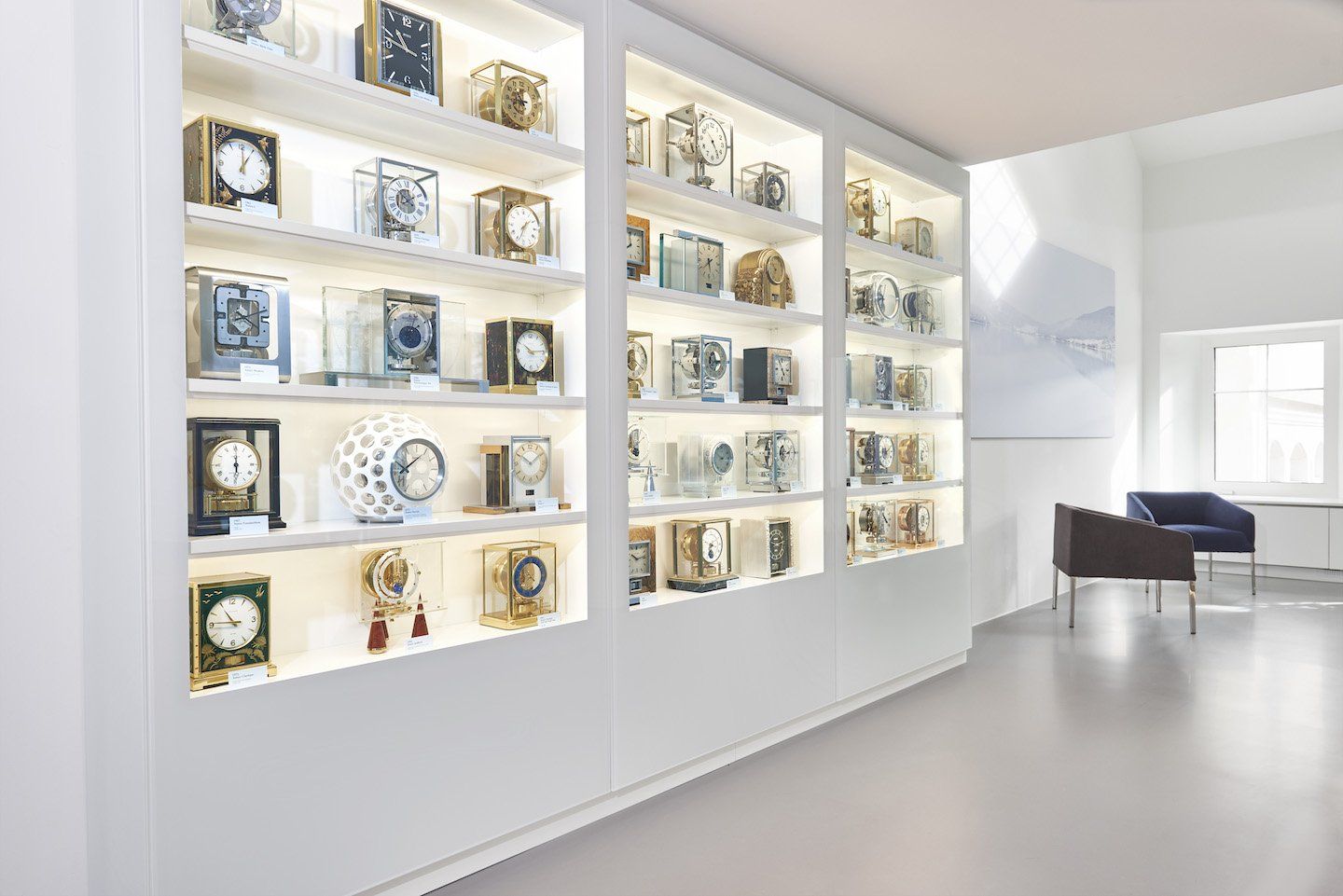 Jaeger LeCoultre Heritage Gallery - Atmos Wall 