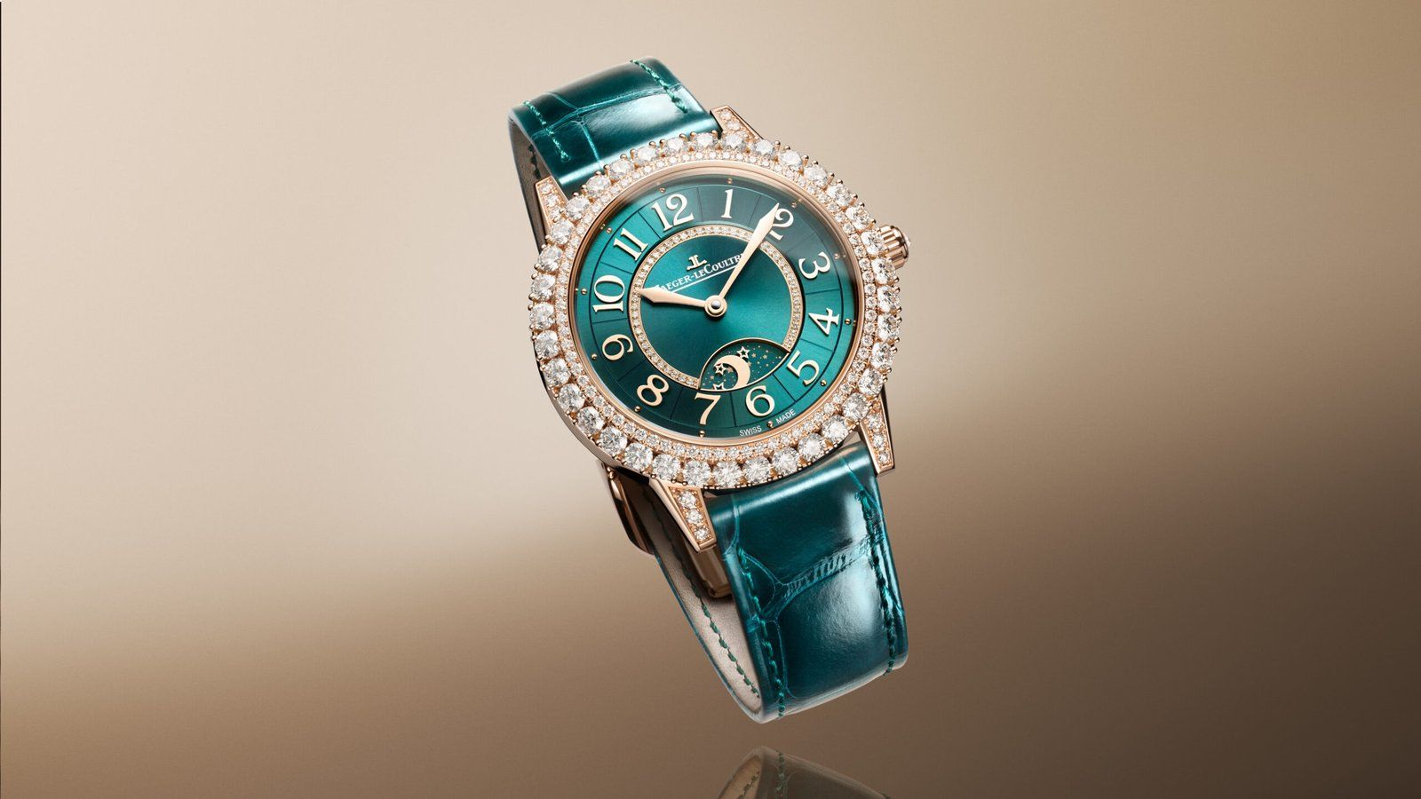 Jaeger-Lecoultre Presents Rendez-Vous Dazzling Night & Day in Green