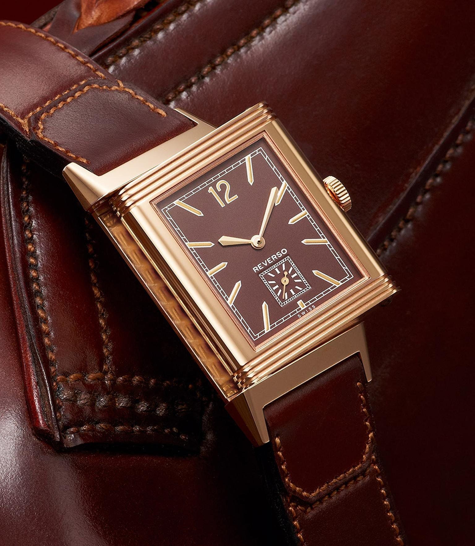 Grande Reverso Ultra Thin 1931 with its chocolate dial