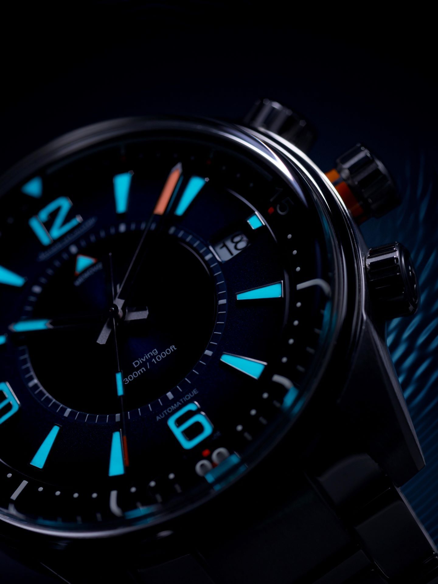 A detailed look of the Jaeger-LeCoultre Polaris