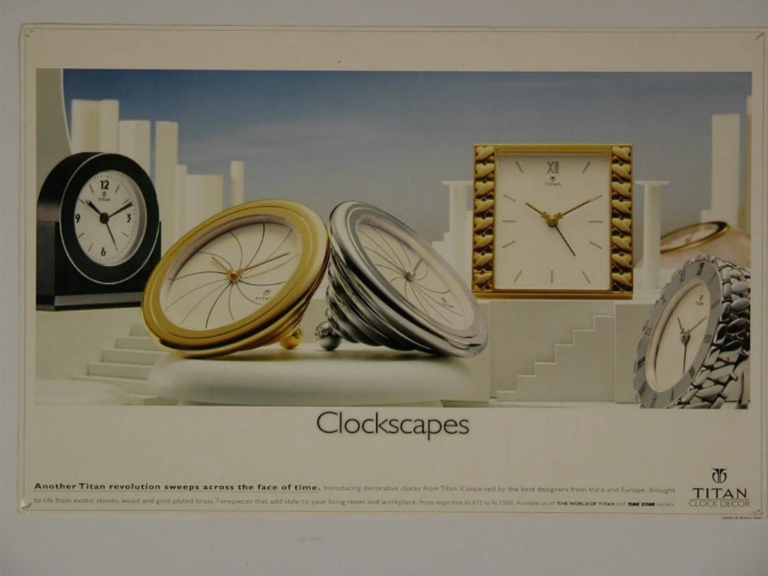 Titan clockscapes