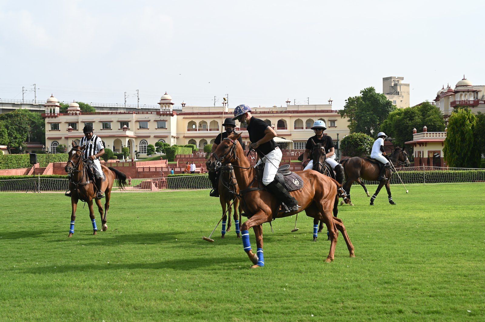 An exhibition Polo match