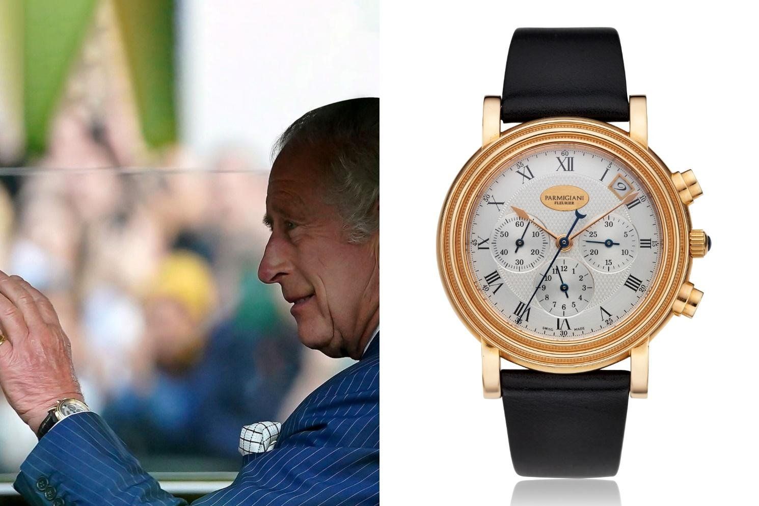 King Charles lll and his beloved Parmigiani Fleurier Toric Chronograph