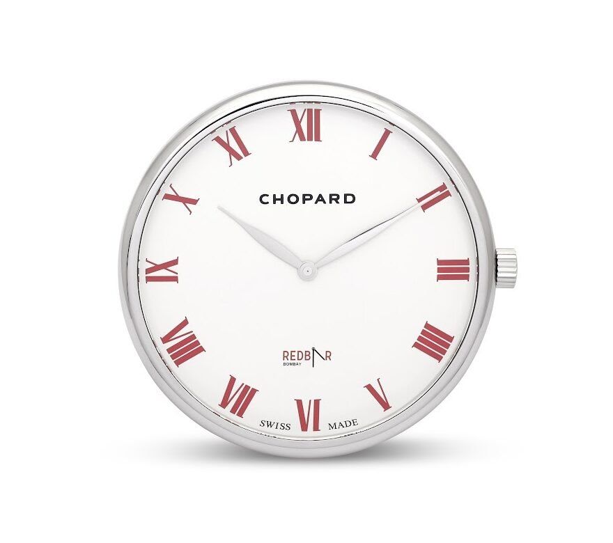 RedBar x Chopard clock 