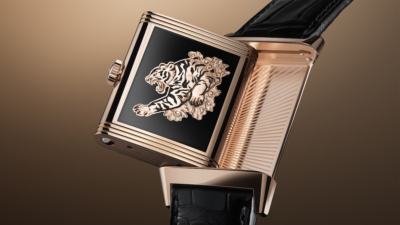 Jaeger-LeCoultre Reverso Tribute side view | The Hour Markers