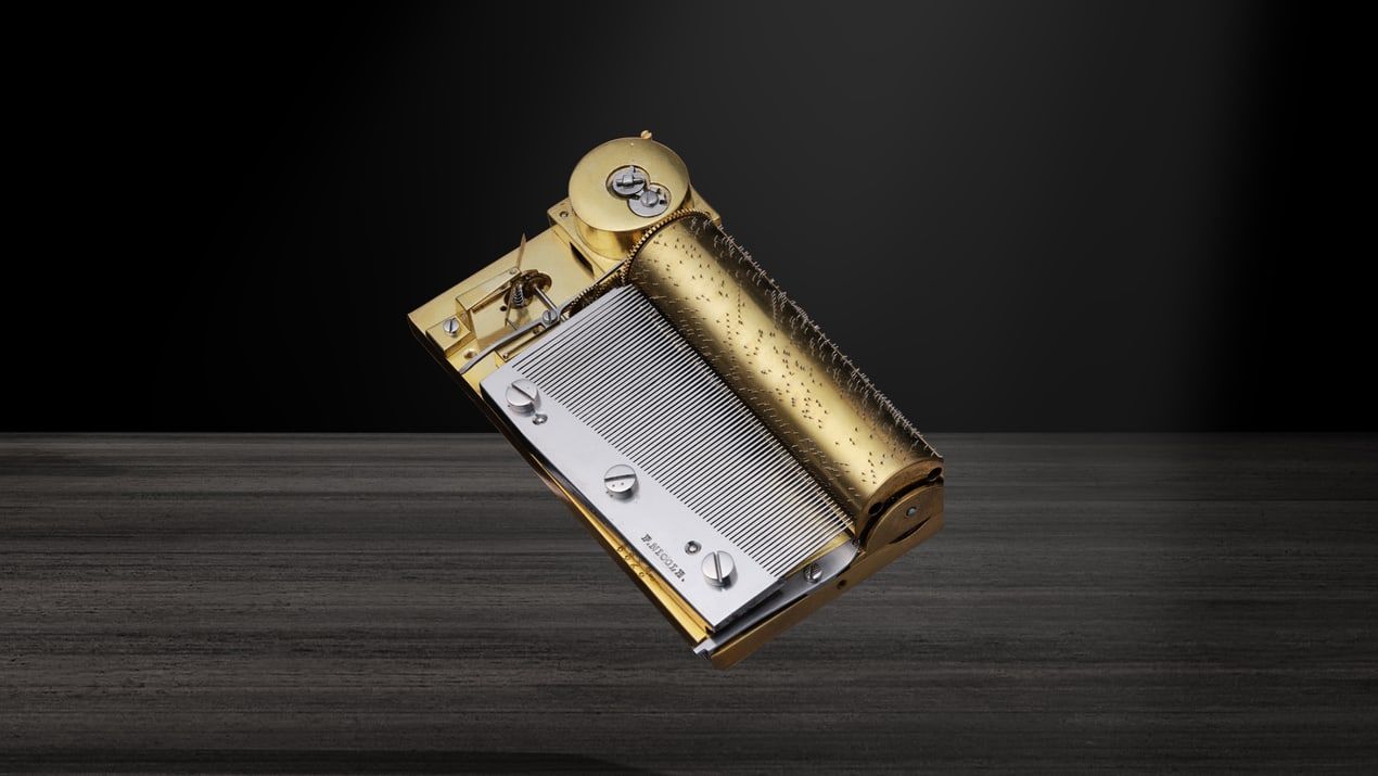 The Music Box used in minute repeater watches