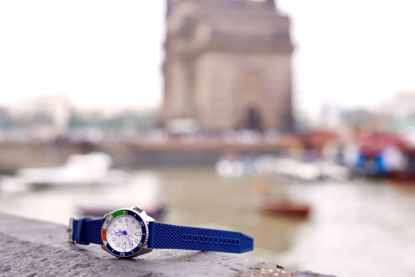 Seiko Limited Edition Made Of Glory in front of Gateway of India