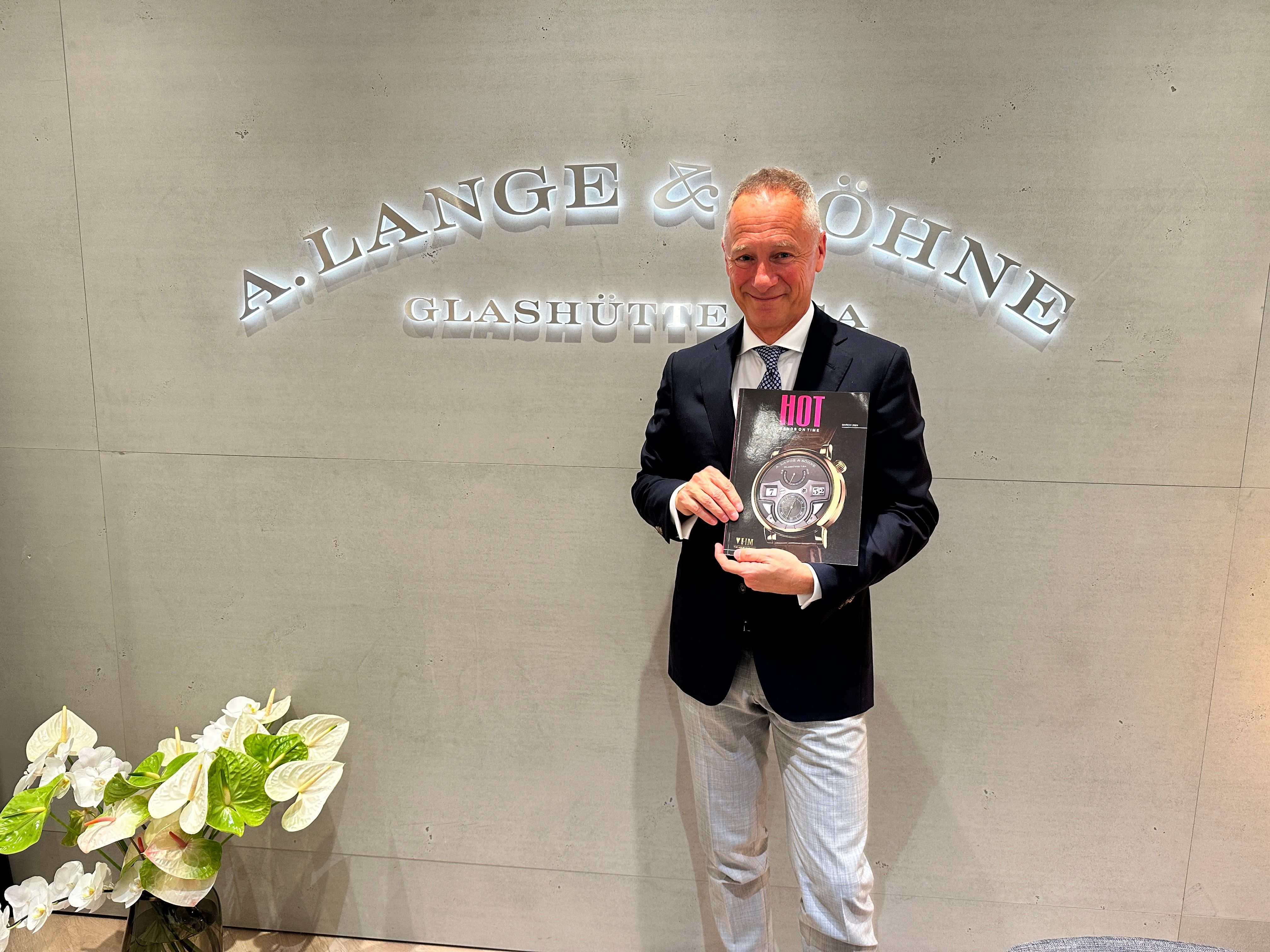 Wilhelm Schmid, CEO, A. Lange & Sohne